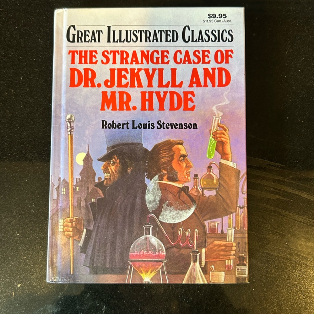 🩷(4/$25) Great Illustrated Classics: The Strange Case of Dr.Jekyll  Mr.Hyde